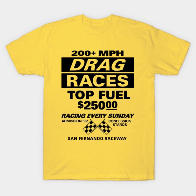 San Fernando Raceway T-Shirt by DesignWise